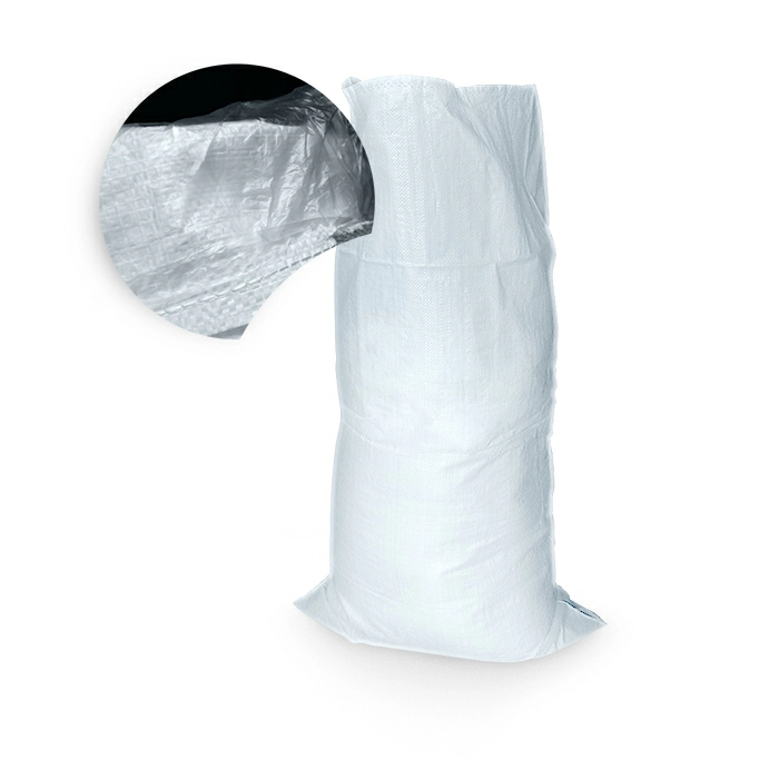 Мешок полипропиленовый белый с ПВХ вкладышем 55 х 105 х 95 гр